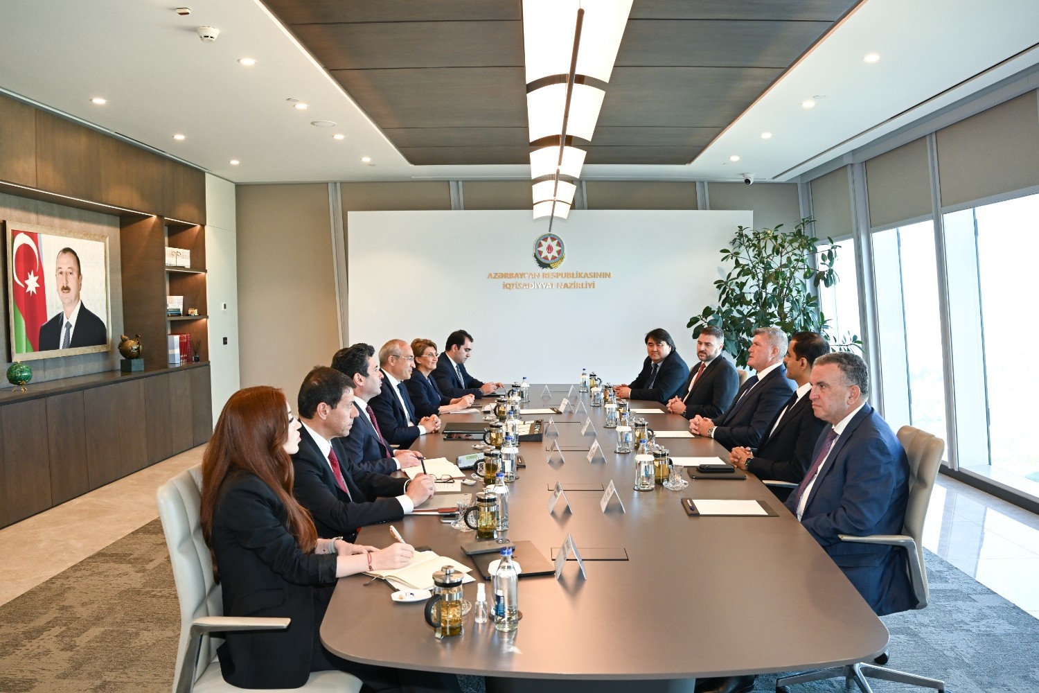 Chevron" şirkəti ilə əməkdaşlıq məsələləri müzakirə olunub